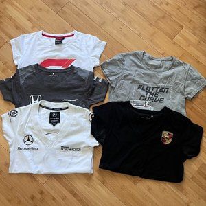 Women's racing shirts (set of 5)